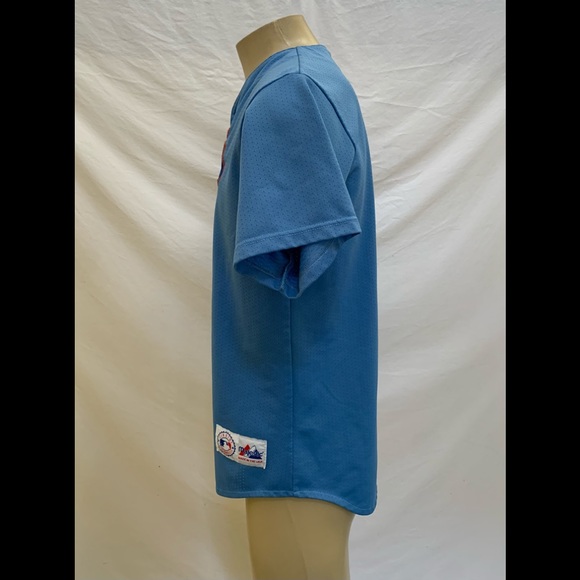 Majestic Men’s Size Medium MLB ⚾️ NY Mets Rare Blue Alternate Jersey - Picture 7 of 10